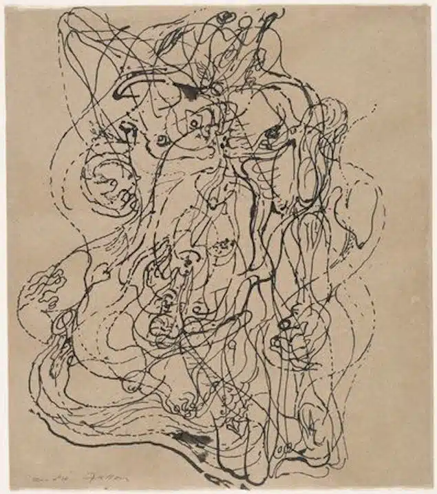 André Masson’s “Automatic Drawing” (1924)