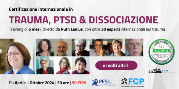 Certificazione Trauma PTSD Dissociazione